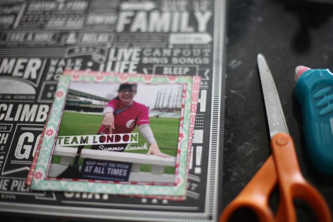 scrapbook page tutorial by shimelle laine @ shimelle.com