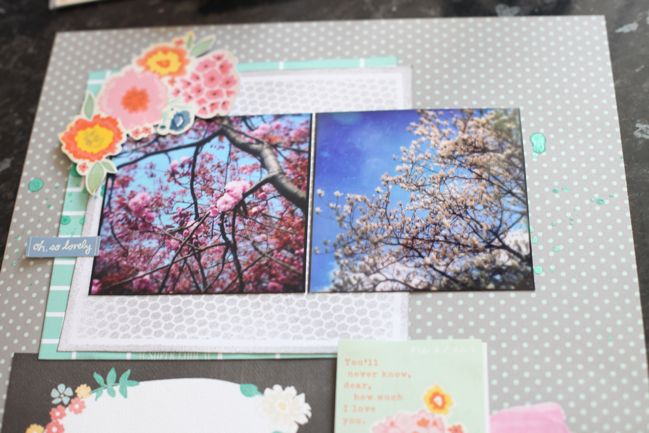 scrapbook page tutorial by shimelle laine @ shimelle.com