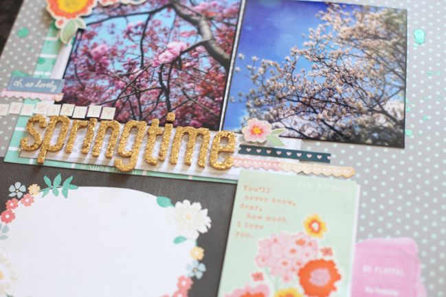 scrapbook page tutorial by shimelle laine @ shimelle.com