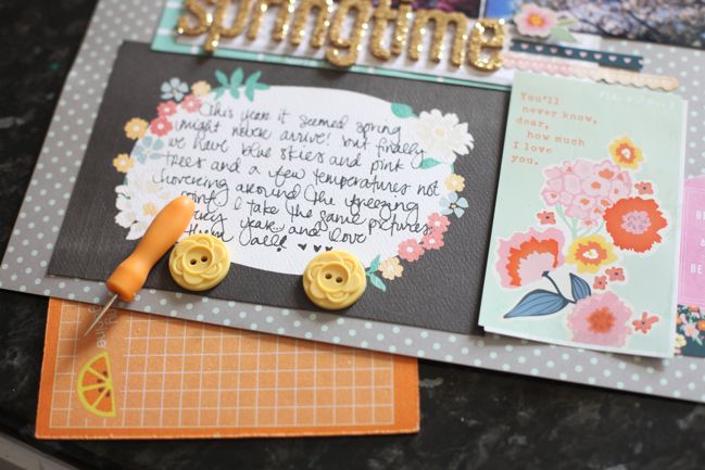 scrapbook page tutorial by shimelle laine @ shimelle.com