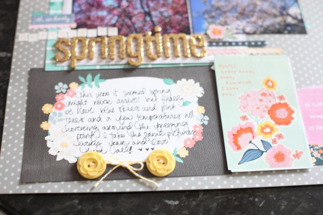 scrapbook page tutorial by shimelle laine @ shimelle.com