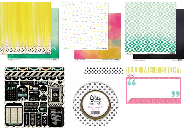Best of Both Worlds Scrapbooking Kit September 2013