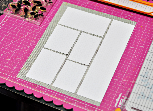 Subtle Stamping:: A Scrapbook Tutorial by Sasha Farina @ shimelle.com