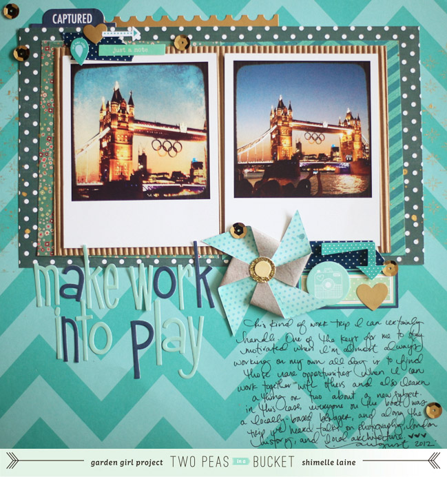 scrapbook page by shimelle laine @ shimelle.com