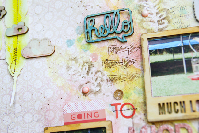 Colourful Gelatos:: A Scrapbook Tutorial by Patricia Roebuck @ shimelle.com