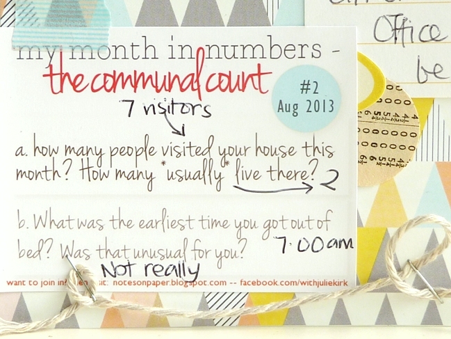 Memory Keeping by Numbers:: A Scrapbook Tutorial by Julie Kirk @ shimelle.com
