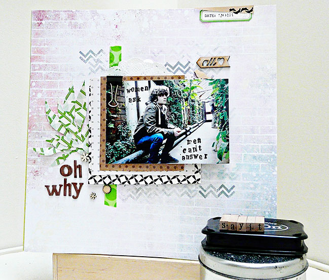 Five Ways to Scrapbook What they Say by Sian Fair @ shimelle.com