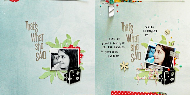 Five Ways to Scrapbook What They Say by Sian Fair @ shimelle.com