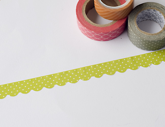 Border Punches with Decorative Tapes:: A Scrapbook Tutorial by Tegan Skwiat @ shimelle.com