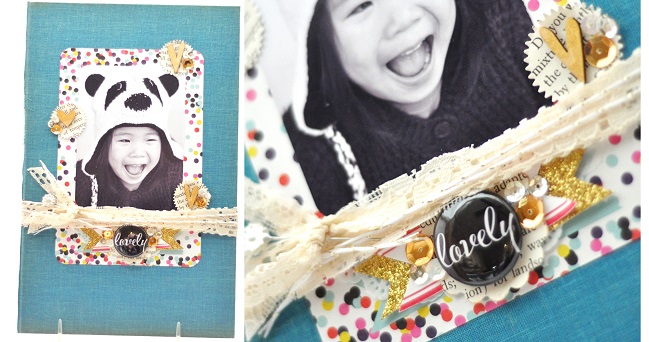 Five Ways to Scrapbook with vintage books by Martha Bonneau @ shimelle.com
