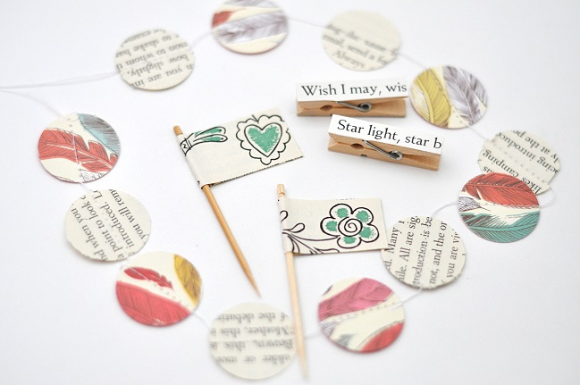 Five Ways to Scrapbook with Vintage Books by Martha Bonneau @ shimelle.com