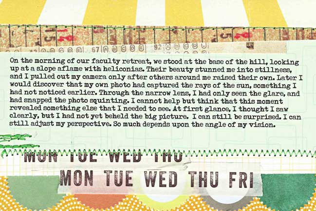 scrapbook page by Jill Sprott @ shimelle.com