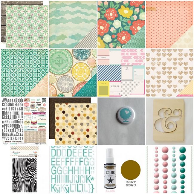 Best of Both Worlds Scrapbooking Kit November 2013