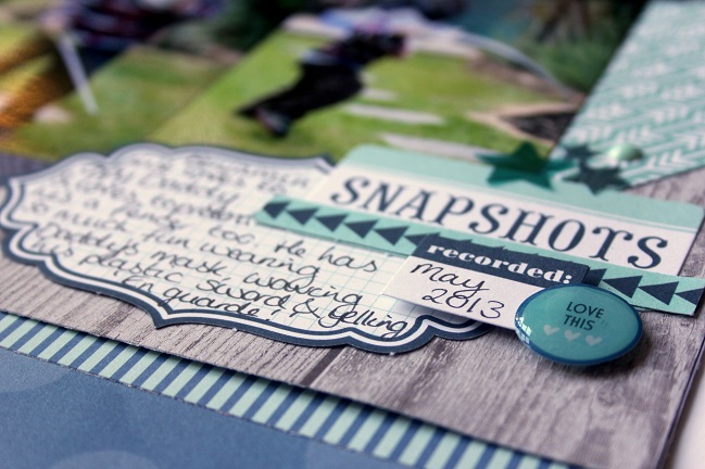 scrapbook page by Jen Naulls @ shimelle.com