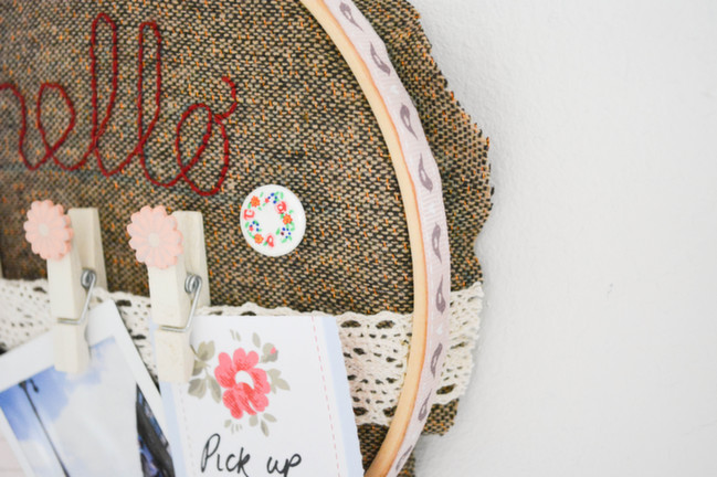 embroidery hoop by Alice Partridge @ shimelle.com