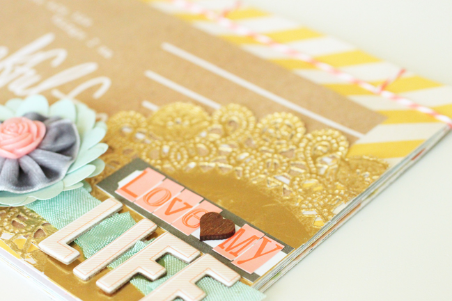 Using Japanese Bookbinding to Create a mini album:: a scrapbook tutorial by meghann andrew @ shimelle.com