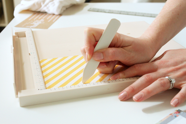 using japanese bookbinding to create a mini album:: a scrapbooking tutorial by meghann andrew @ shimelle.com