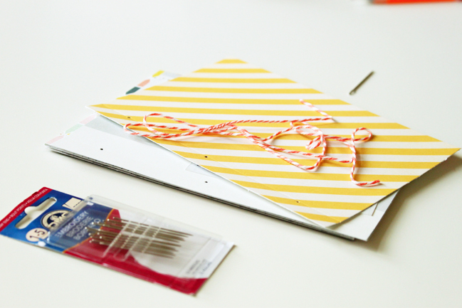 using japanese bookbinding to create a mini album:: a scrapbooking tutorial by meghann andrew @ shimelle.com