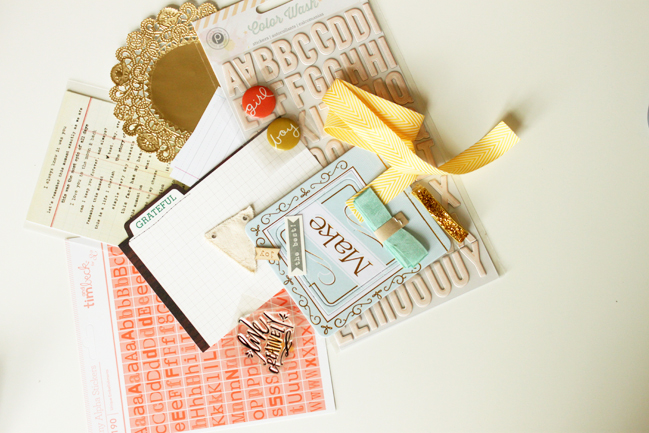 using japanese bookbinding to create a mini album:: a scrapbooking tutorial by meghann andrew @ shimelle.com