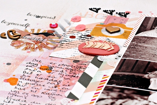 scrapbook page by Christin Grønnslett @ shimelle.com