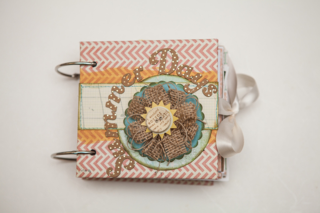 make a mini album from scratch:: a scrapbook tutorial by cassandra cyr @ shimelle.com