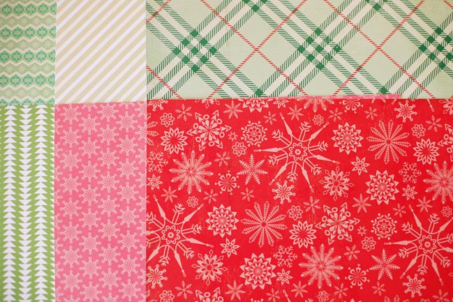 Christmas scrapbooking papers @ shimelle.com