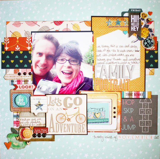 scrapbook page by shimelle laine @ shimelle.com