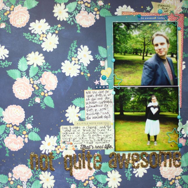 scrapbook page by shimelle laine @ shimelle.com