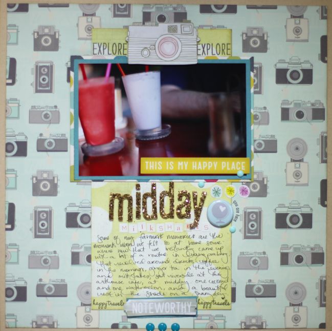 scrapbook page by shimelle laine @ shimelle.com