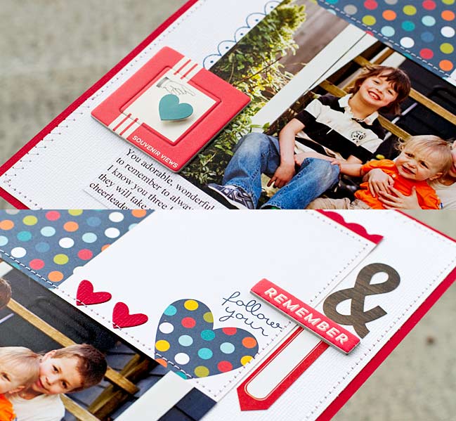 scrapbook page by laura craigie @ shimelle.com