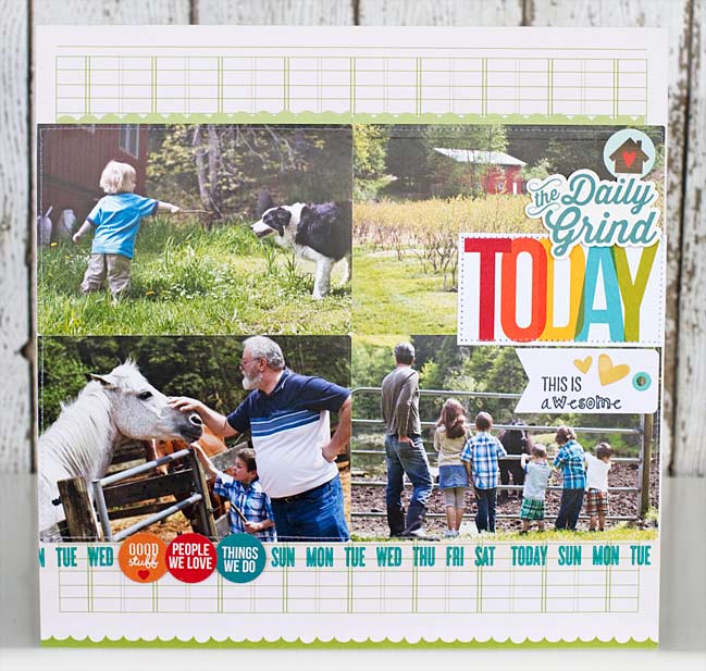 scrapbook page by laura craigie @ shimelle.com