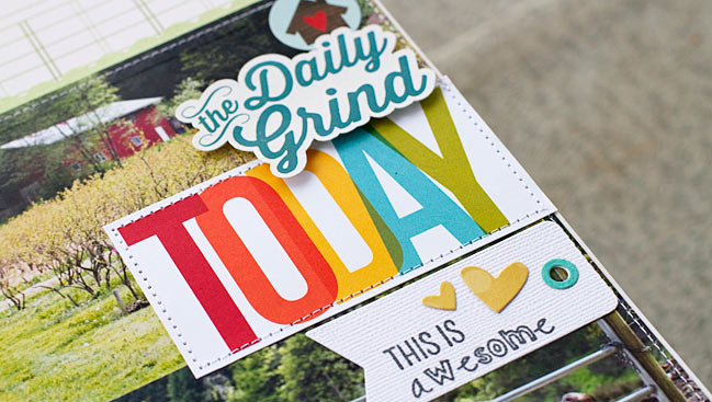 scrapbook page by laura craigie @ shimelle.com