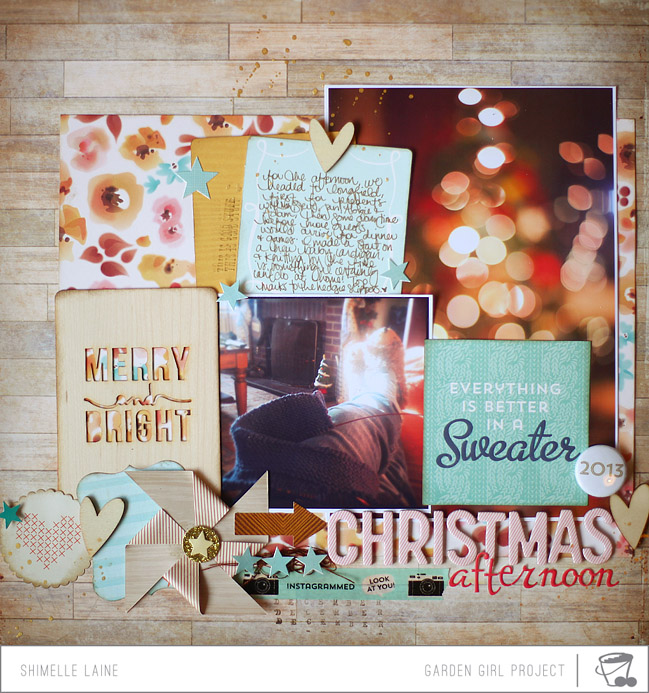 scrapbook page by shimelle laine @ shimelle.com