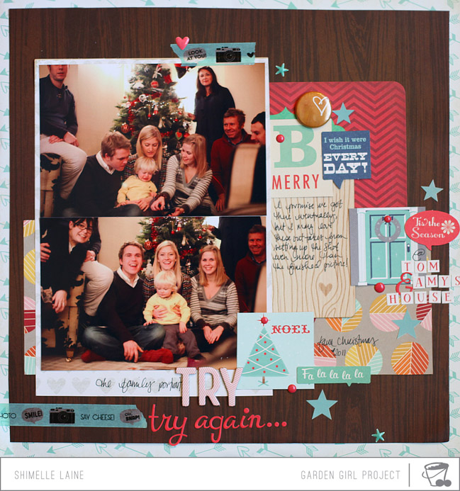 scrapbook page by shimelle laine @ shimelle.com