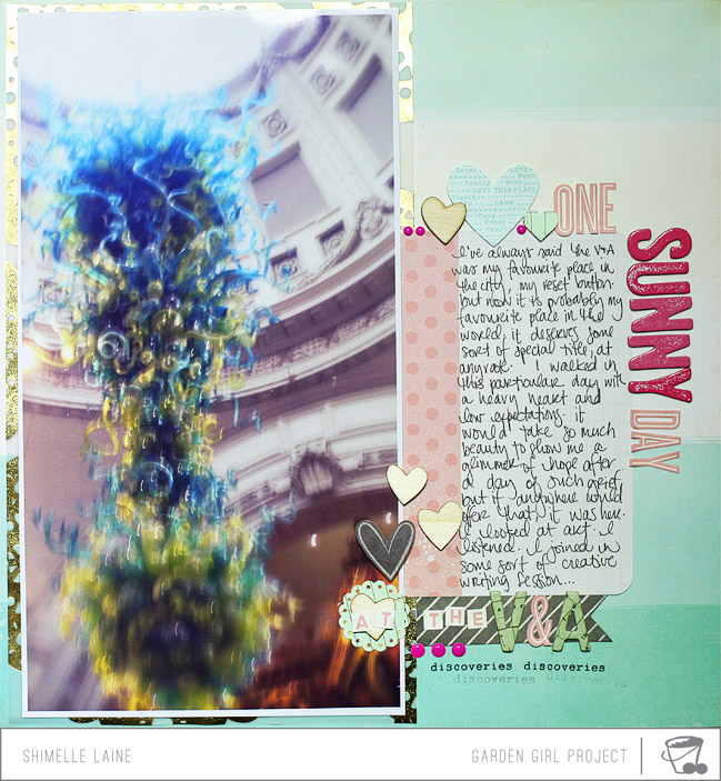 scrapbook page by shimelle laine @ shimelle.com