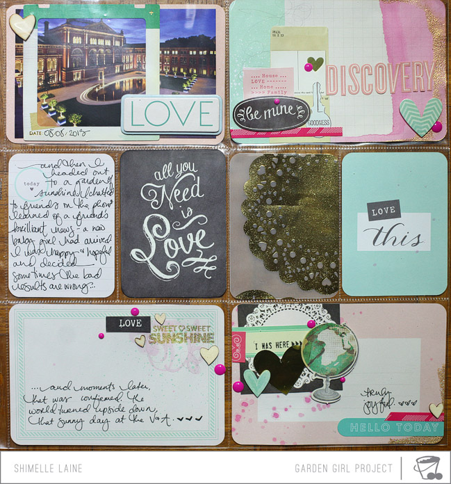 scrapbook page by shimelle laine @ shimelle.com scrapbook page by shimelle laine @ shimelle.com