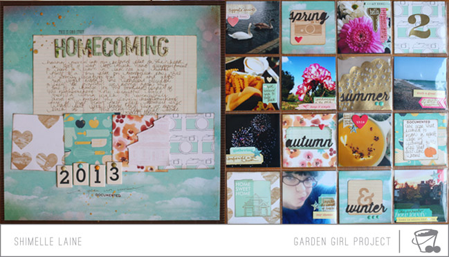 scrapbook pages by shimelle laine @ shimelle.com