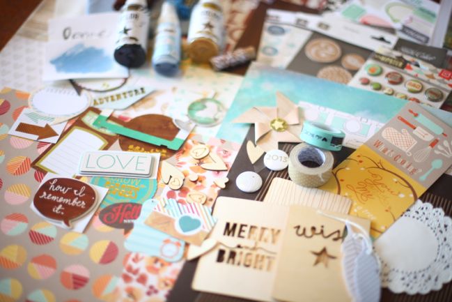 scrapbook supply mood board @ shimelle.com scrapbook supply mood board @ shimelle.com