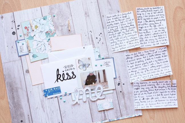 Getting Personal:: a scrapbook page by kirsty smith @ shimelle.com