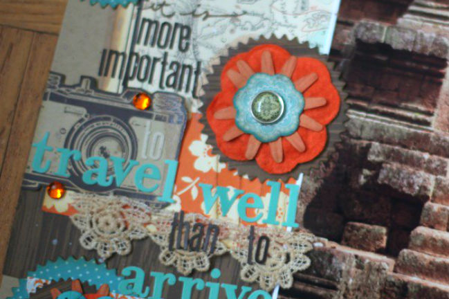 scrapbook page designs for larger photos by shimelle laine @ shimelle.com