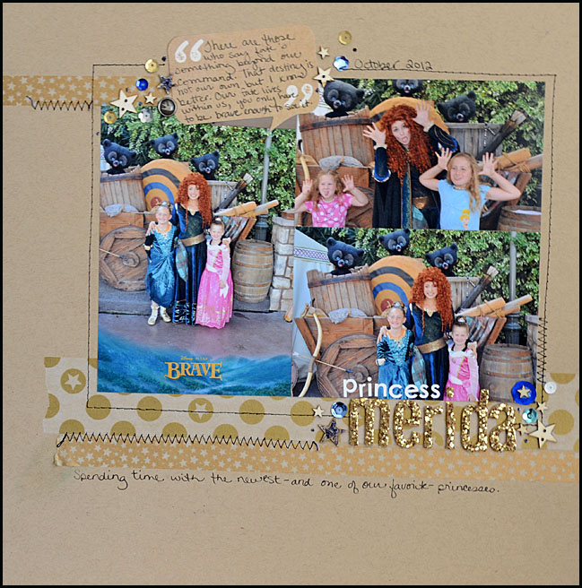scrapbooking without a hint of patterned paper:: a scrapbooking tutorial by may flaum @ shimelle.com