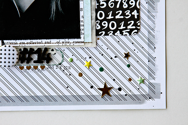 using supplies from the beauty aisle:: a scrapbooking tutorial by alissa fast @ shimelle.com