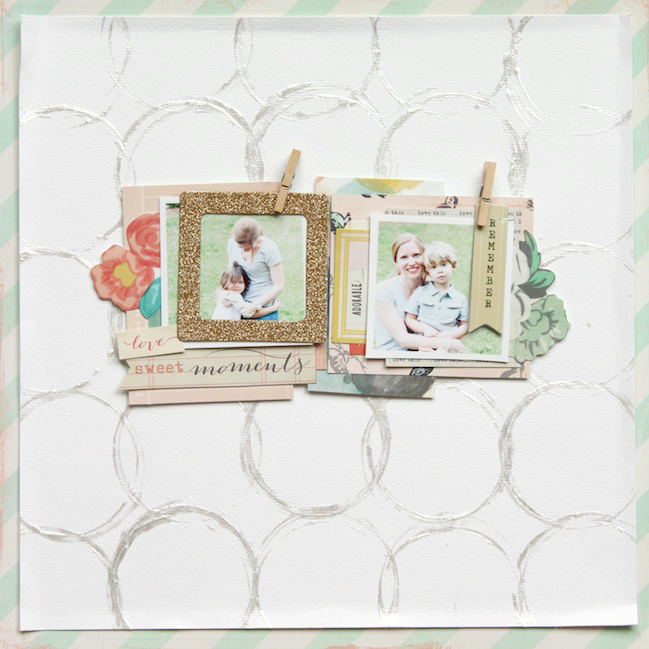 creating dimension using paint:: a scrapbooking tutorial by stephanie bryan @ shimelle.com