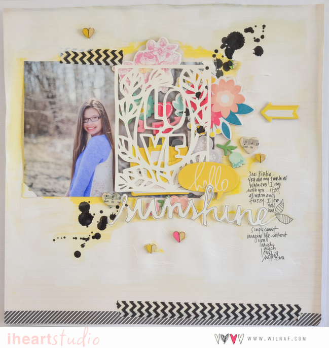 scrapbook page by wilna furstenberg