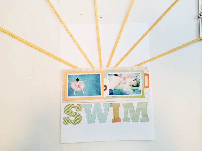 creating sunbursts with ease:: a scrapbooking tutorial by marcy penner @ shimelle.com