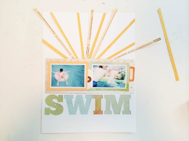 creating sunbursts with ease:: a scrapbooking tutorial by marcy penner @ shimelle.com
