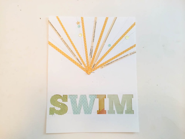 creating sunbursts with ease:: a scrapbooking tutorial by shimelle.com