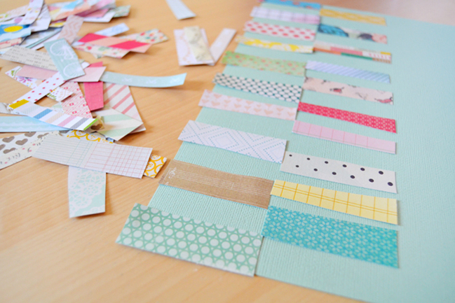 using that inspiration:: a scrapbook tutorial by paige evans @ shimelle.com