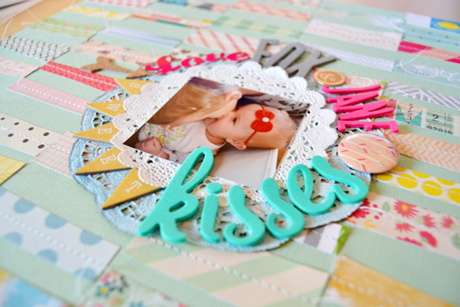 using that inspiration:: a scrapbook tutorial by paige evans @ shimelle.com