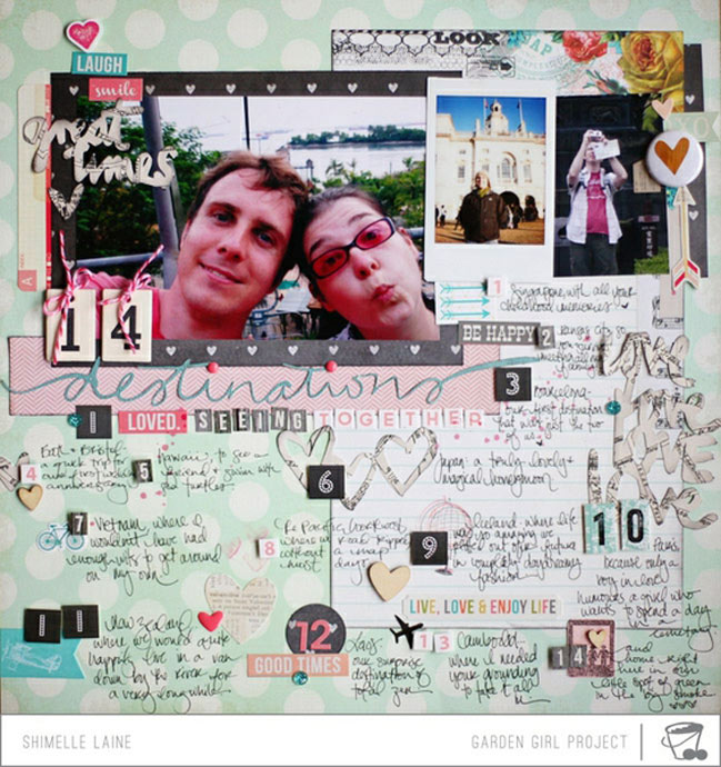 scrapbooking your significant other @ shimelle.com